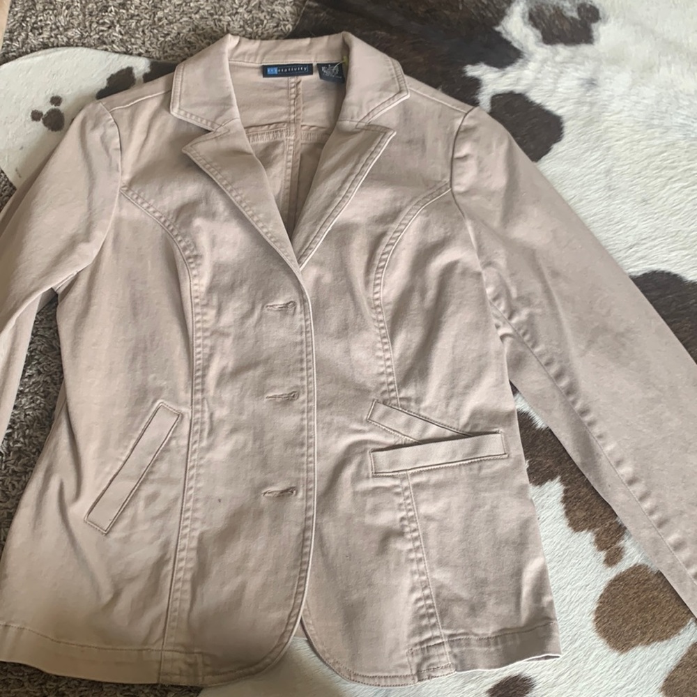 Tan blazer